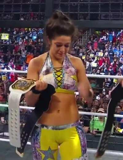Bayley's major cameltoe