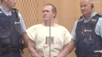 Brenton Tarrant in court March 16th unblurred