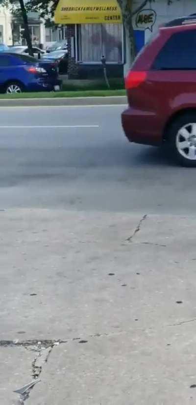 Big Booty Ebony Milf Naked in Public