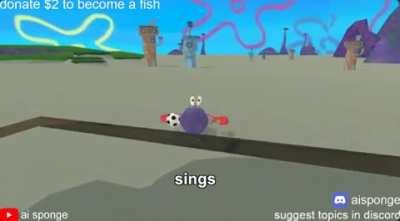 Mr Krabs sings ballin'