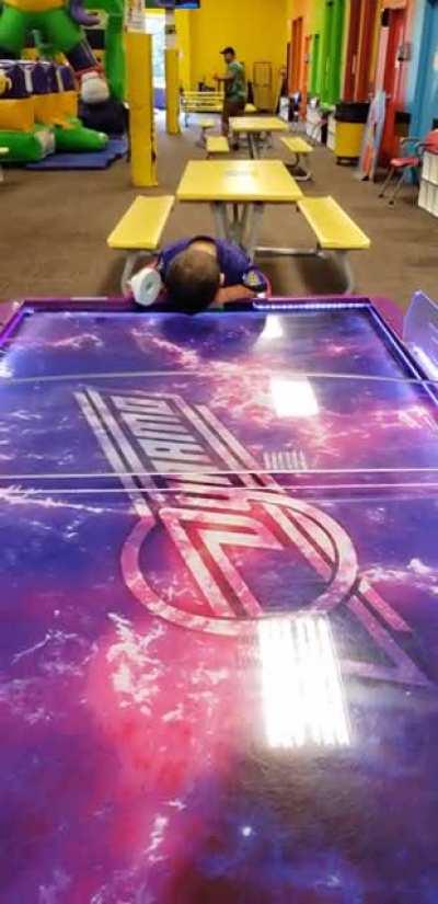 I won by a landslide.