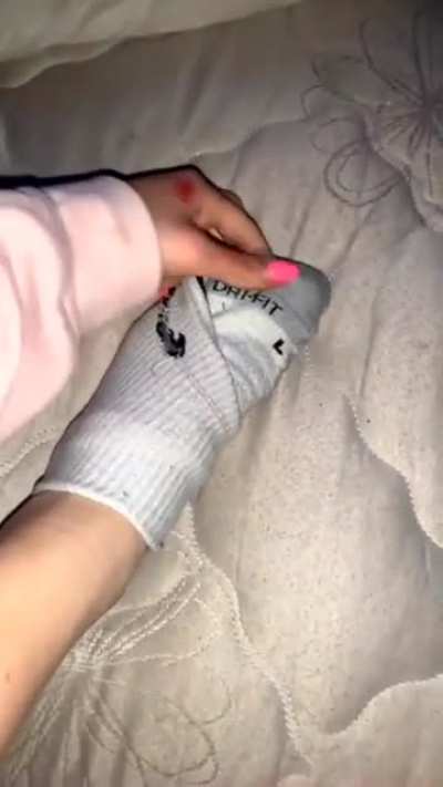 Brothers Gf Sock Removal Pt 2