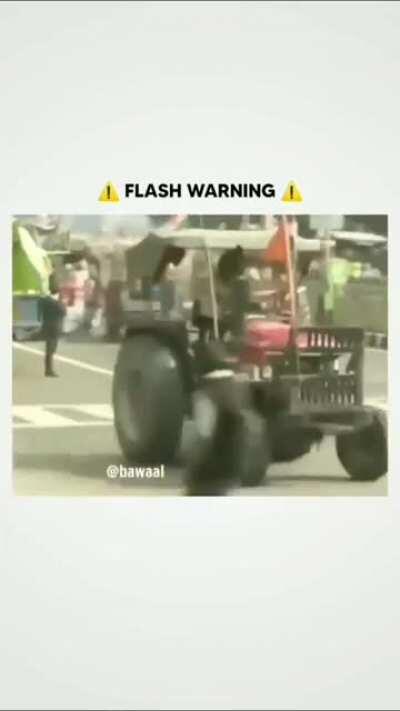 Flash warning