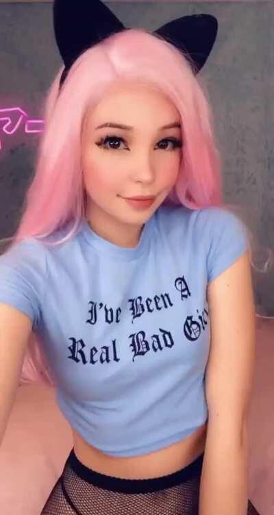 Belle Delphine Actually shows her tits, talks about 1st real porn uncensored!!!