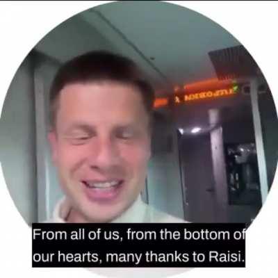 UA POV: People's Deputy Goncharenko mocks the death of the Iranian President and sarcastically thanks him for supporting Russia and sending them Shaheds