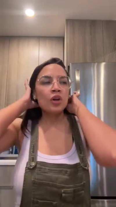 I can never get enough of AOC and those tits