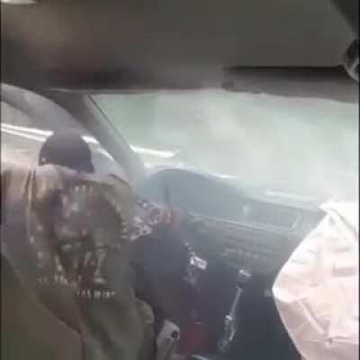 X (just X) after lockpicking the 50th car