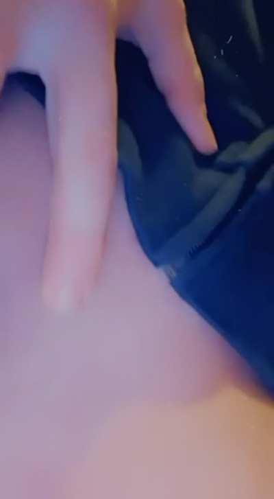 Love being a sneaky slut in the bar bathroom