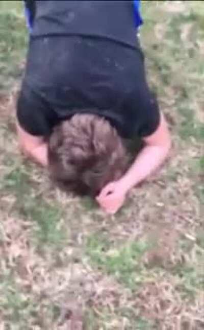 Jumping off this 20ft roof onto a trampoline