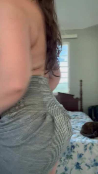 my big bouncy tits are so perky, you probably thought I was wearing a bra