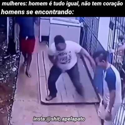 amizade boa essa entre Cebola e Woods