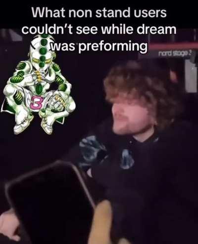 Did any of you stand users see it?