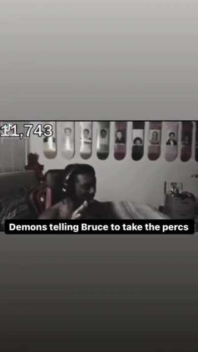 Them perc Demons got Bruce trim 😂