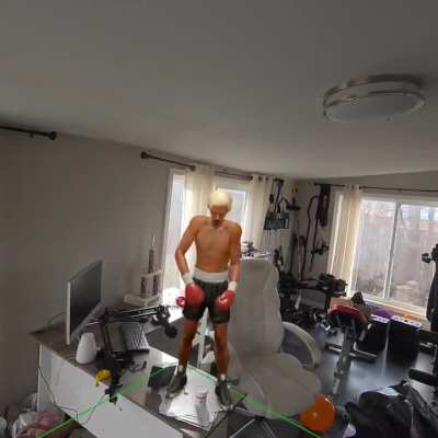 3rd round and post fight shinanigans of a sore loser 