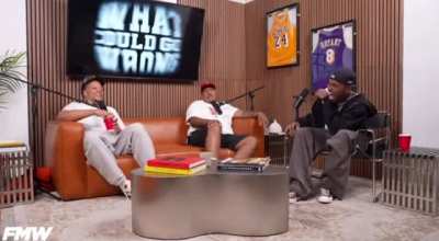 Warning cringe content… why is Trell acting like podcasting is a sport? 💀 talking about their last episode play by play. An episode he’s making his fans pay for.. They gotta pay for Trell to orchestrate fake drama. Coney af