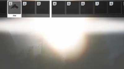 Homeless man burns my retinas