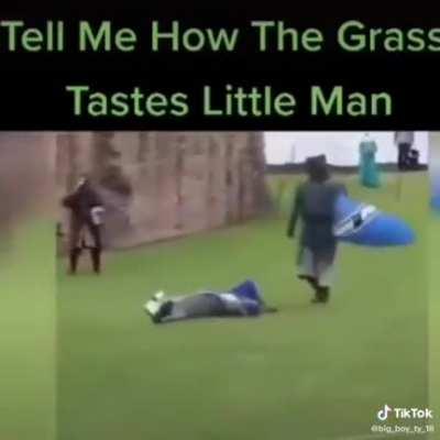 Tell me how the grass tastes
