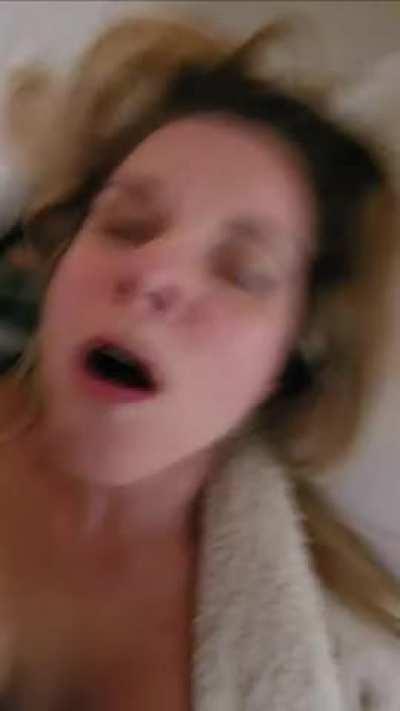 fucking me missionary in POV [mf]