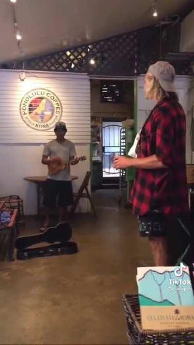 You can tell he really didn’t know by his reaction