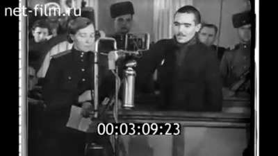 WW2 War Crimes Trial & Hanging Executions of 3 Nazis and 1 Ukrainian/Russian Traitor For the German Occupation of Kharkov, Russia. Will be colorizing. In Russian/German.