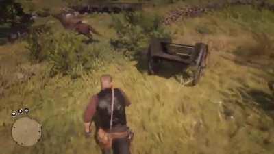 I guess Arthur got tired of chasing the horse