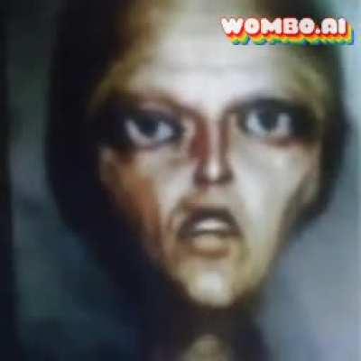 Edited the photo for realistic facial movements.