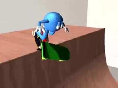 AMF bowling alley animations from the 1990s