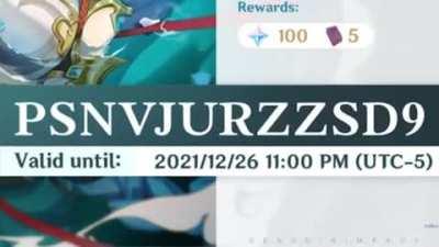 miHoYo employee generating the codes for the livestream