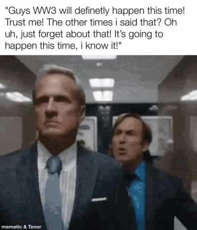 The boy who cried nuclear war