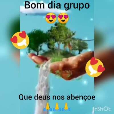 Bom dia grupo 😍😍😍