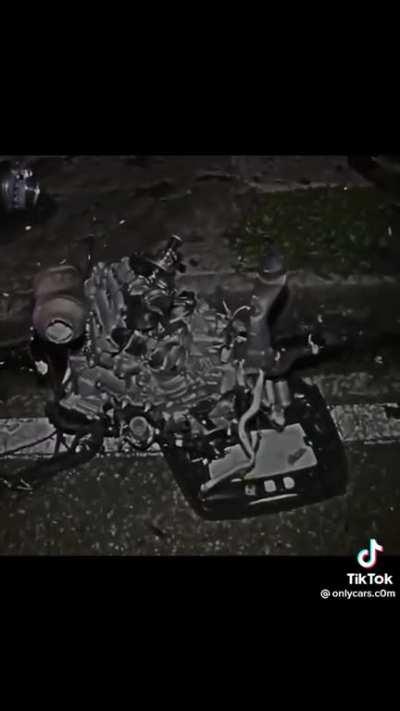 Rip. Never seen a car do this before.