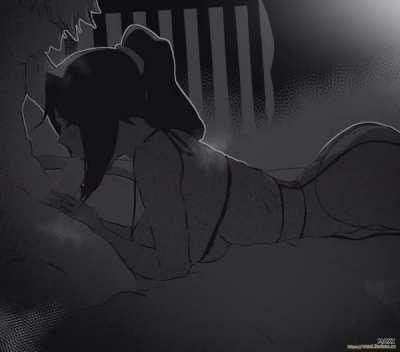 Giving blowjob to Ichigo