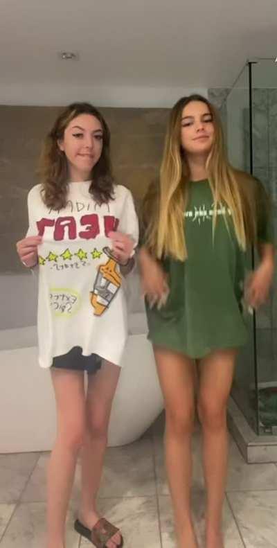 I just turned 18 and I’ve always wanted to make a naked TikTok 🥵 my friend talked me into it 💕