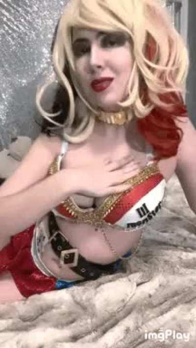 Harley Quinn cosplay from Suicide Squad by Kessie Vao