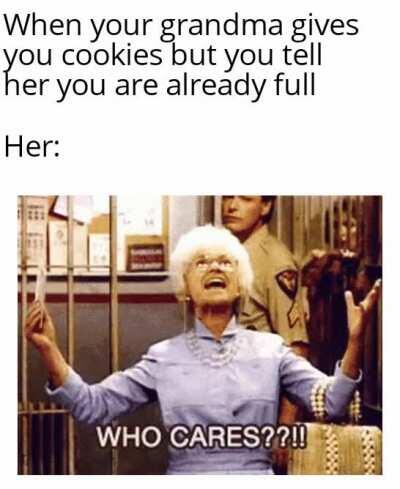 You if you dont eat you will die!