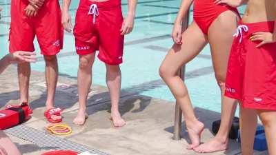 Made a compilation from the lifeguard day job vid, has some olivia in it as well