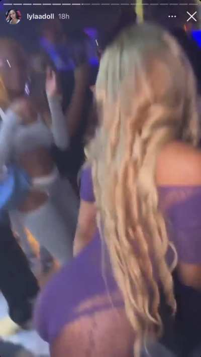 Getting lit on her birthday 