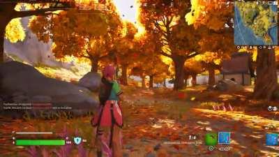 Even the leaves on the ground have physics! Loving UE5.1