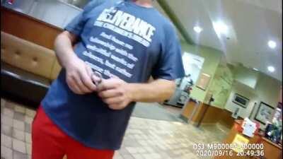 Lady quits on the spot because she's tired of dealing with Karens