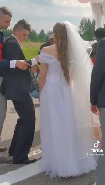 When you party so hard the wedding is almost cancelled