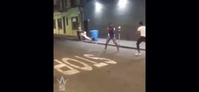 If your opponent first throws a leg kick, consider rethinking your life decisions