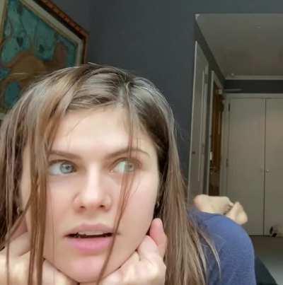 Alexandra Daddario - In the pose