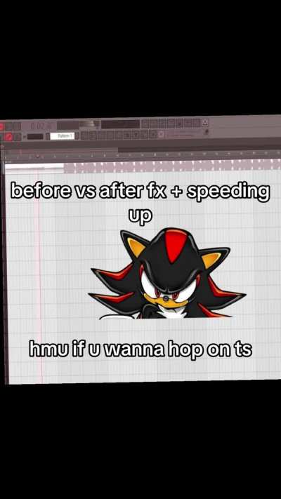 b4 n after fx and speeding up, dm if u wanna hop on and plz don’t steal