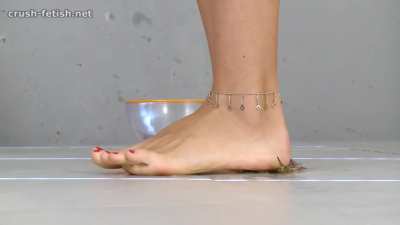 Sweet barefooted  Girl