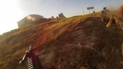 Ukrainian GUR SF landing and assaulting Russian positions at Snake island, 7-8 of May, 2022