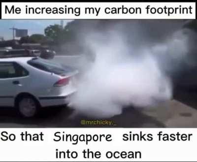Just doing my part to sinkgapore