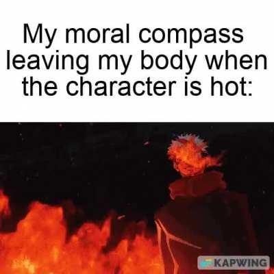 Character that has you like this?