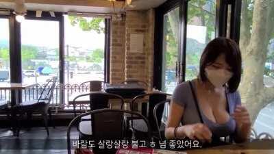 the moment when she sits down... the earth quaked