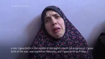 After 10 years of trying, a Palestinian woman had twins. An Israeli strike killed them both