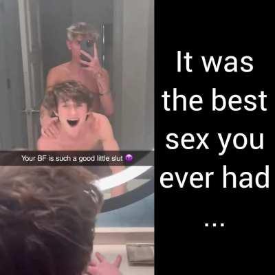 Your bully made you submit to his cock...